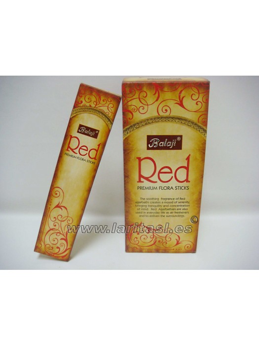 Incienso Balaji Red 15gr